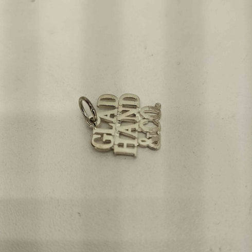 グラッドハンド GLADHAND LAD HAND $ CO ロゴシルバートップ メンズ